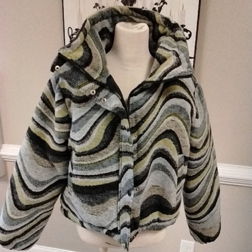 BDG Multicolor Swirl Jacket